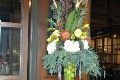 Potpourri of Silk Flowers and Cakes