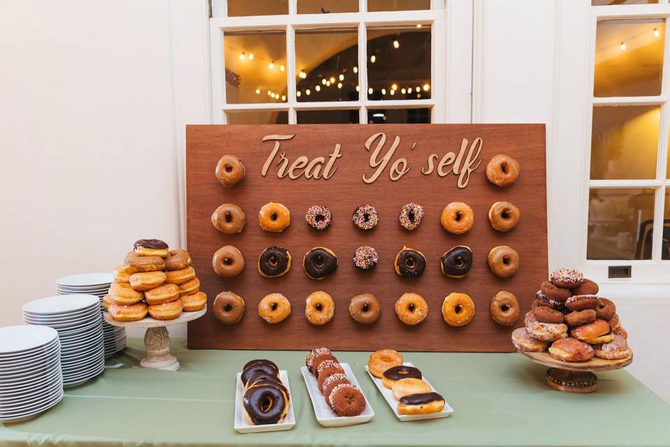 Dessert table