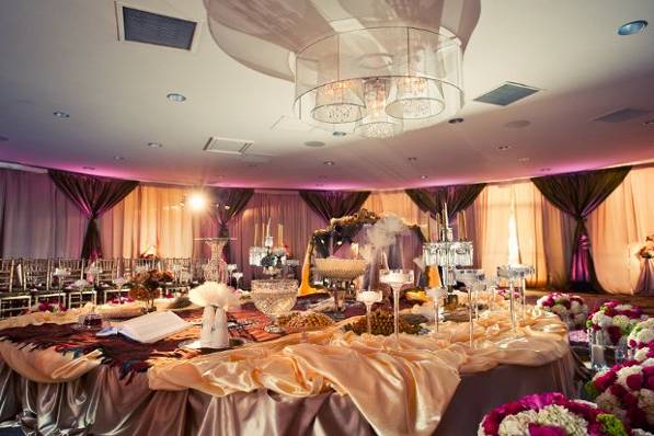 Wedding tablescape