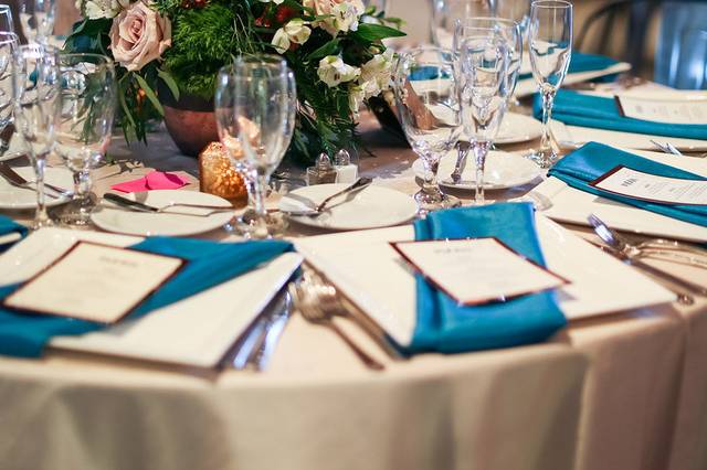 Wedding tablescape