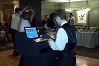 DJ area