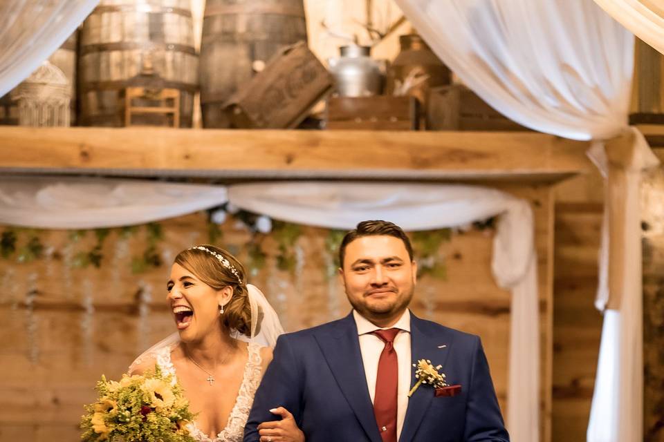 Just said I do