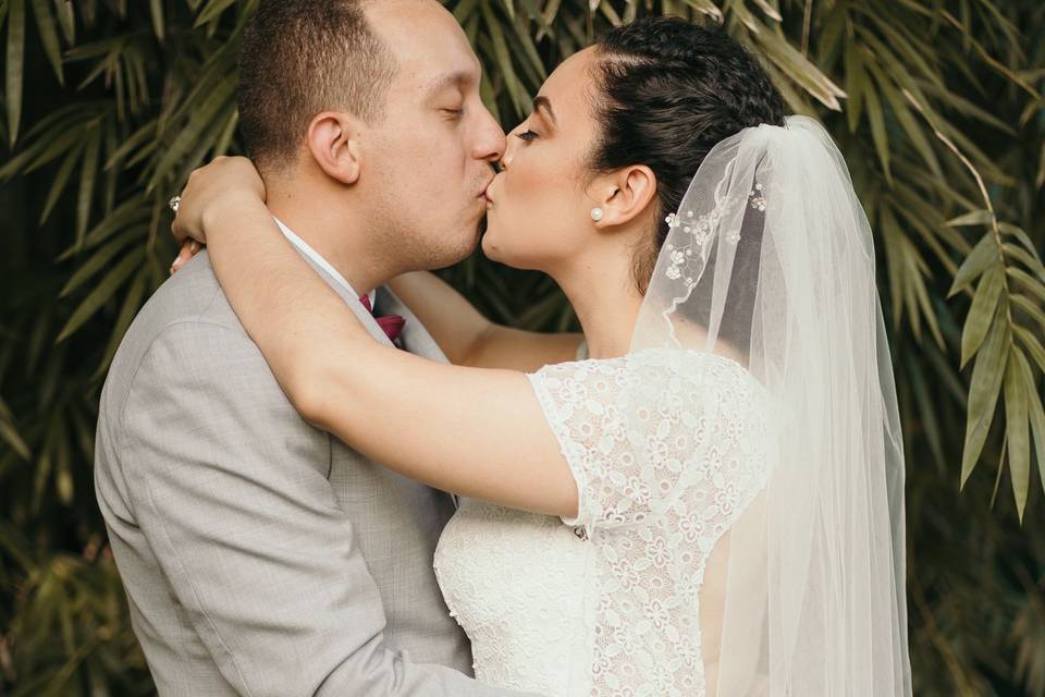 A gentle kiss