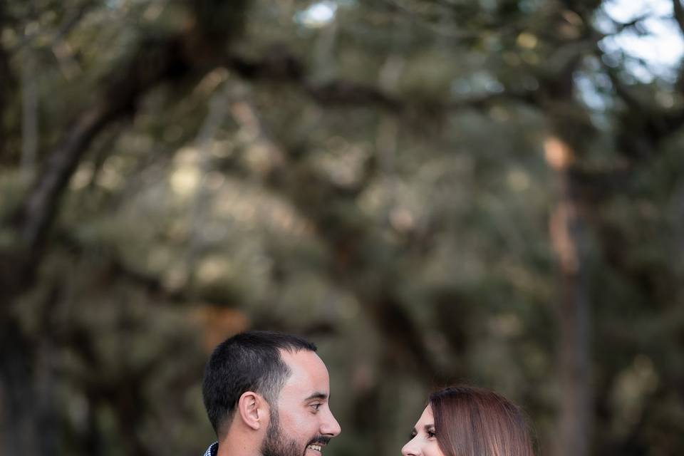 Engagement portrait