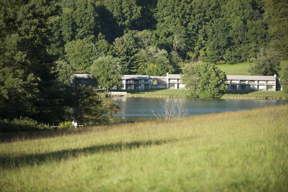 Lake View of Lodge