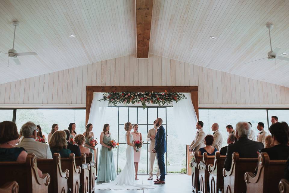 Indoor ceremony