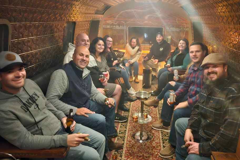 A smoke in the Airstream