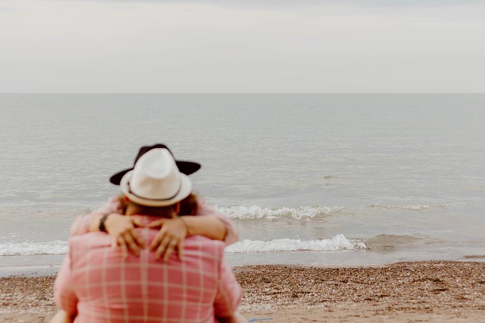 Beach Engagement Session