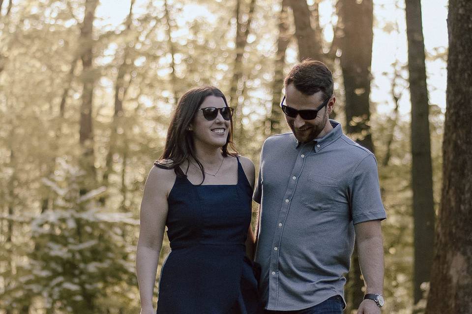 Garden Engagement Session