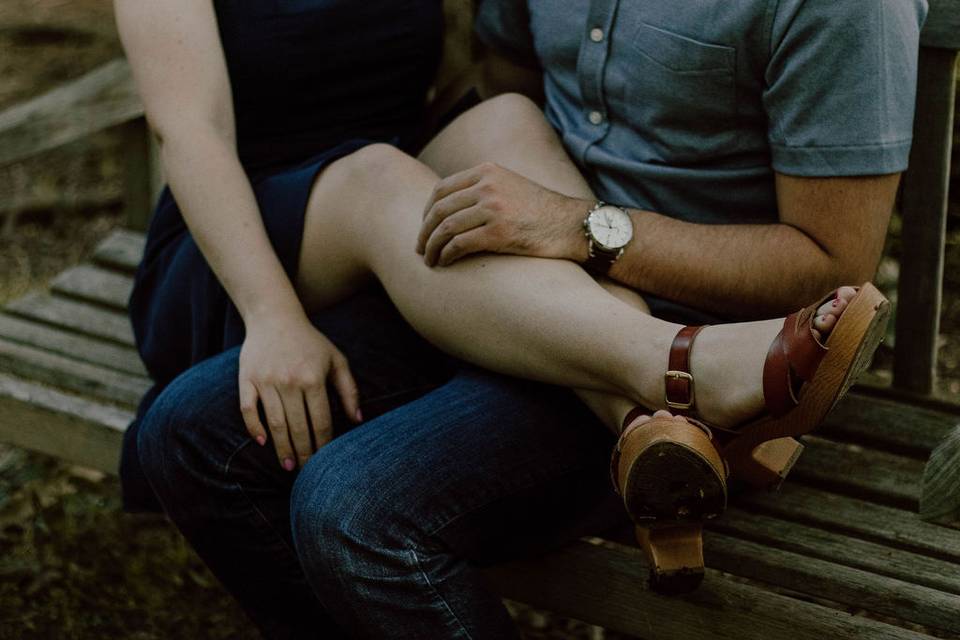 Garden Engagement Session