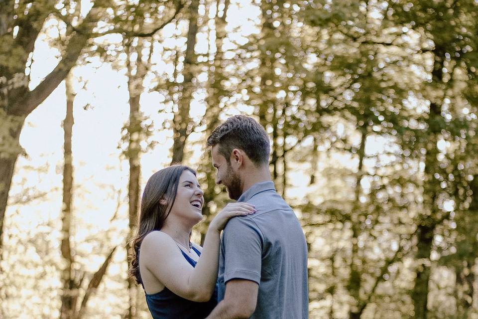 Garden Engagement Session