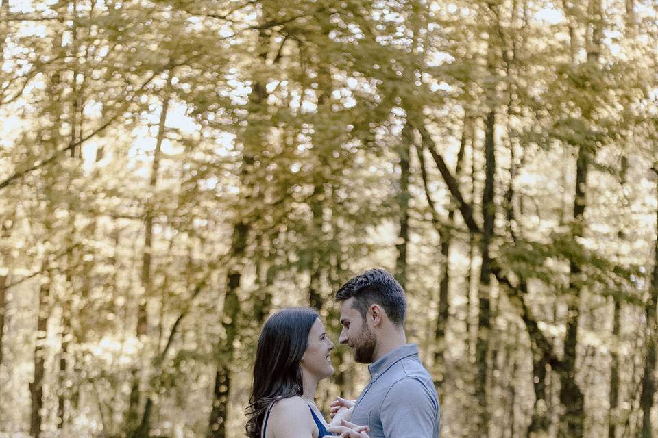 Garden Engagement Session