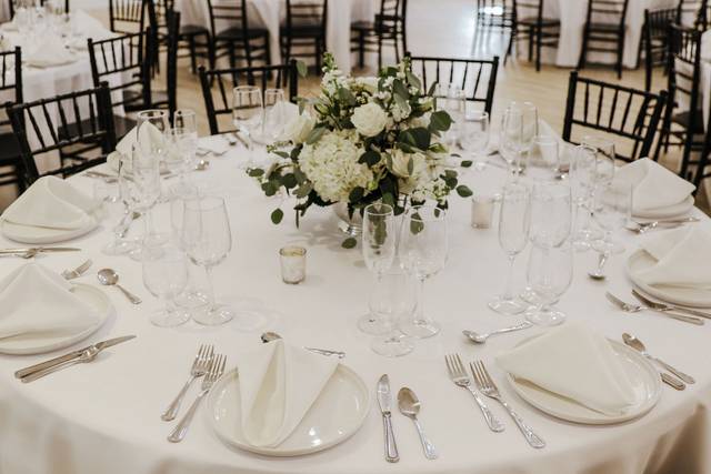 Table linen option.