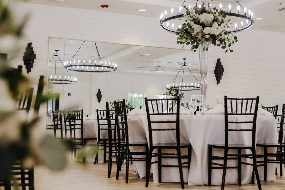 Chiavari chairs.