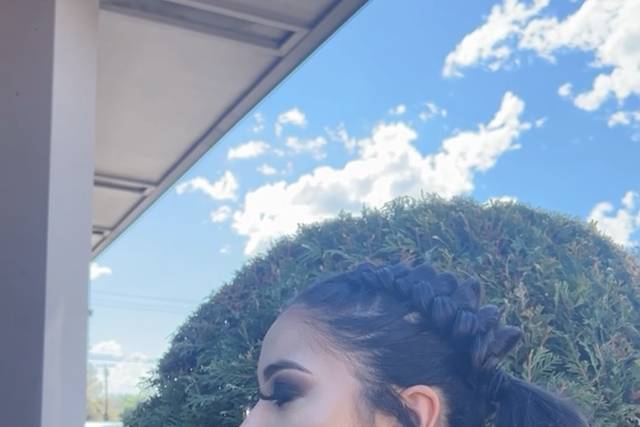 Fluffy braids