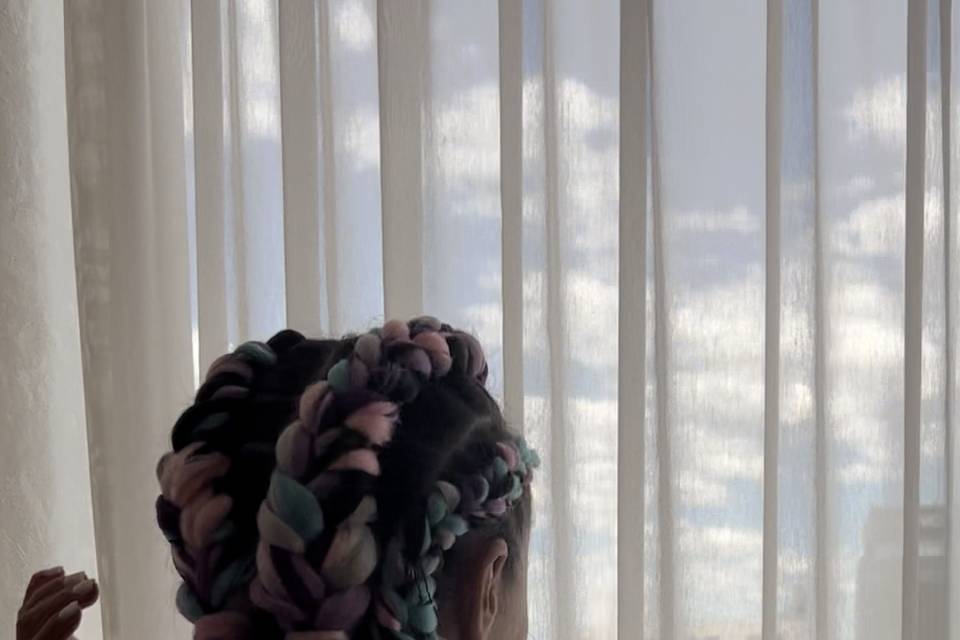 Burning man braids