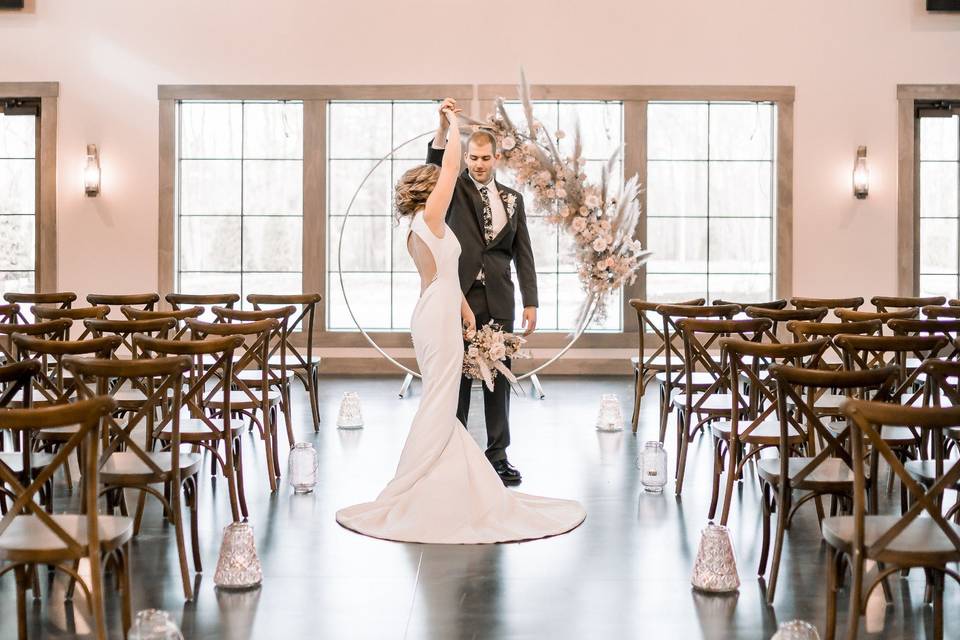 Indoor ceremony