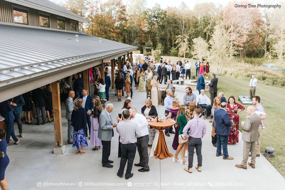 Black River Barn Patio