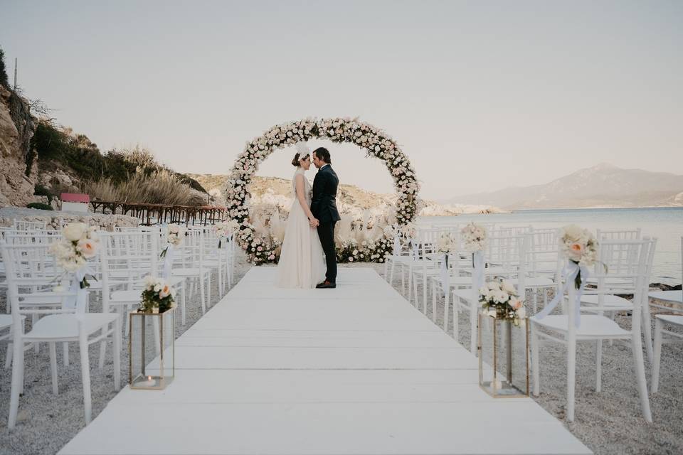 Wedding at the beach