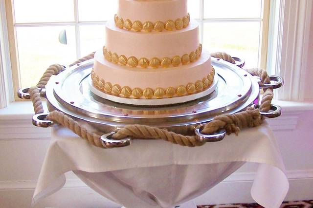 Blush and GoldButtercream