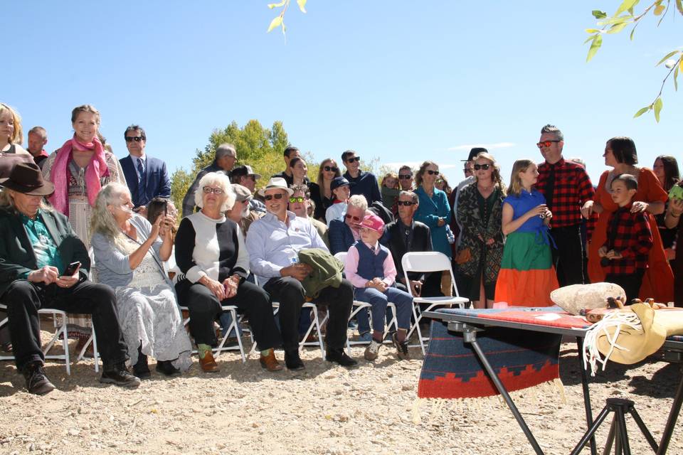 Ceremony at Twin Lakes