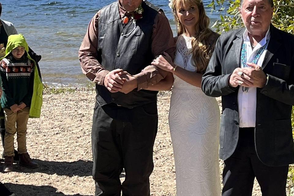 Ceremony at Twin Lakes