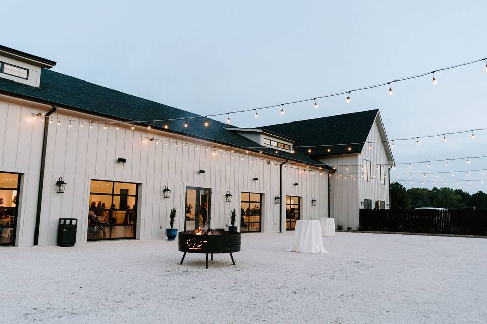 Cocktail Patio with Lighting