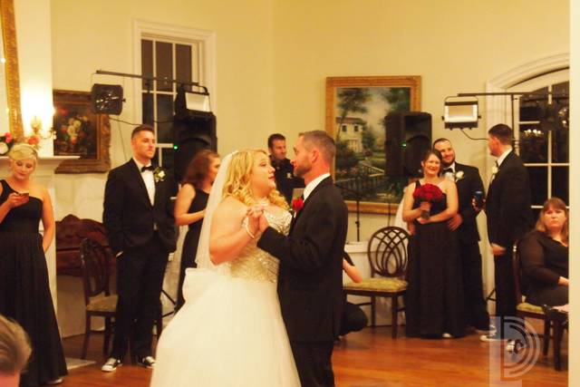 Couple dancing