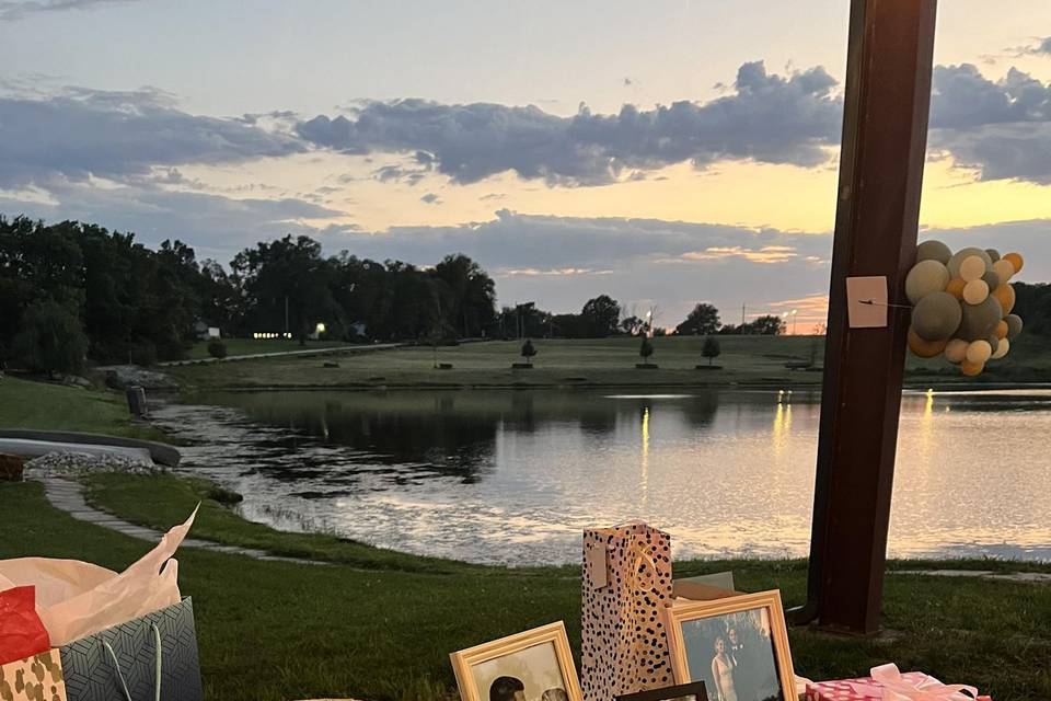Rehearsal Dinner at the Lake