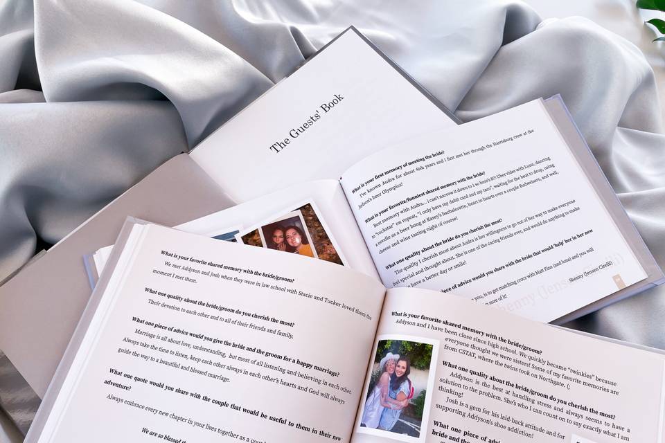 The Guests' Book examples