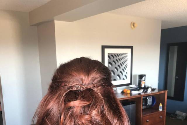 Half up half down