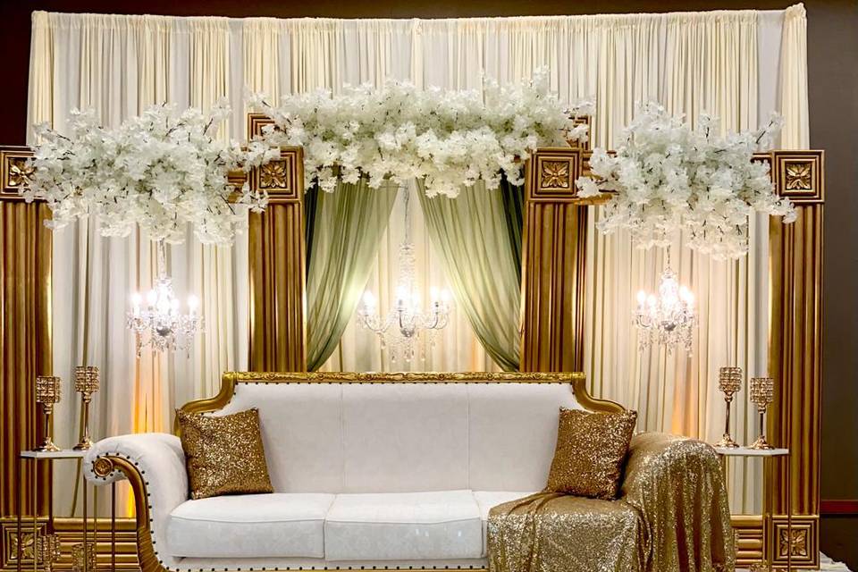 Furniture for a wedding