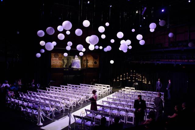 Black box theater ceremony