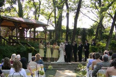 Ceremony taking place