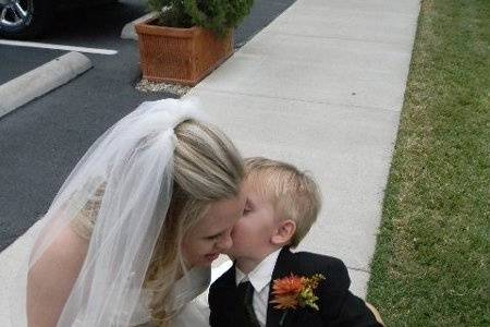 Young one at the wedding