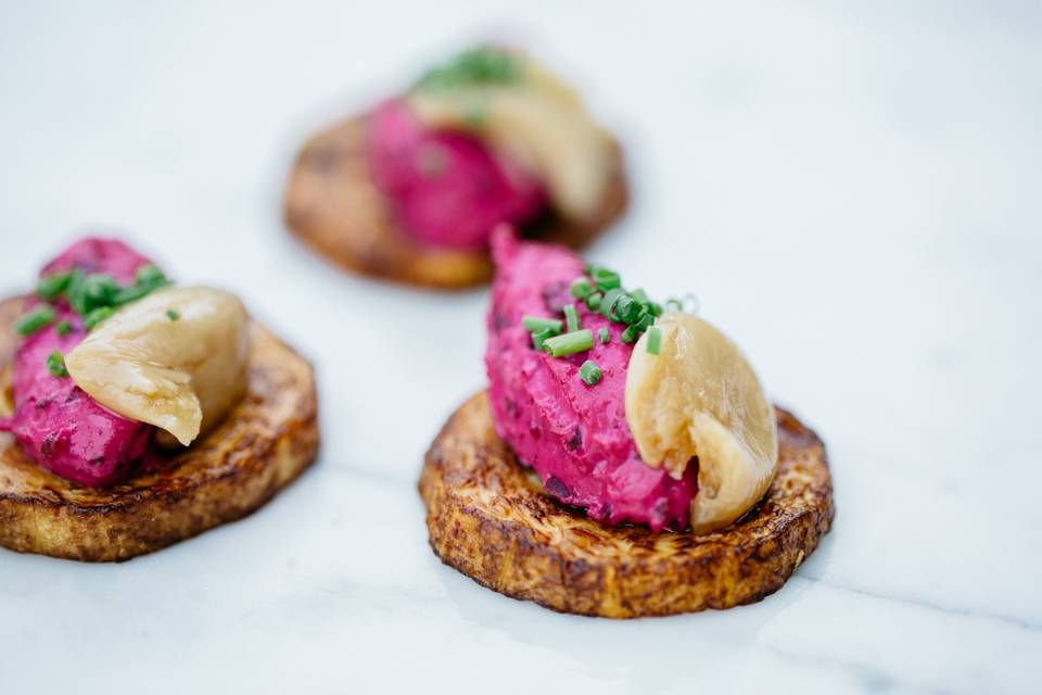 Beet ricotta