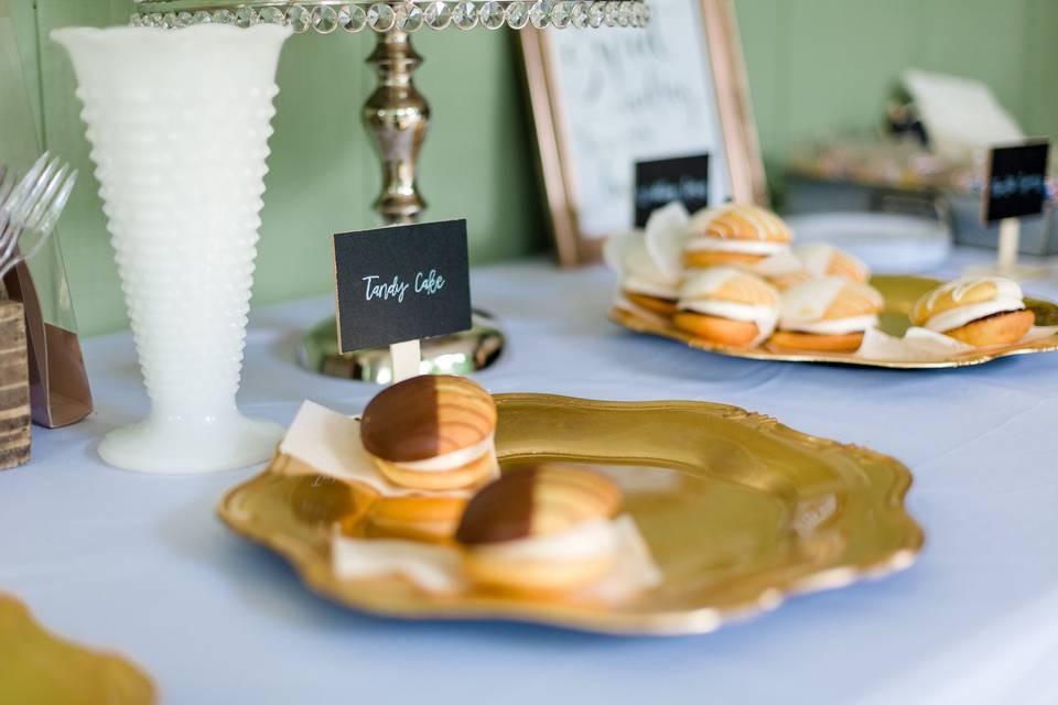 Dessert table