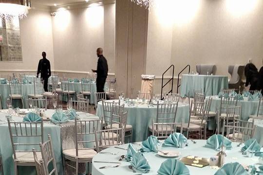 Reception area