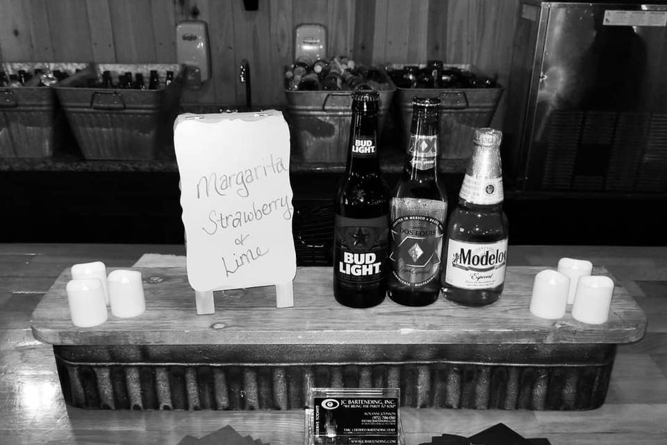 Bar Display Poetry Hall