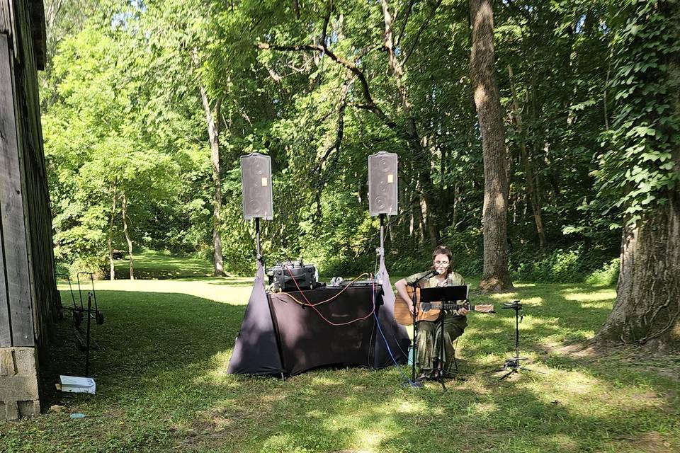 Outdoor Event using Generator