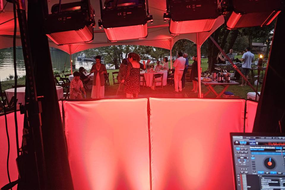 Outdoor Event under Tent