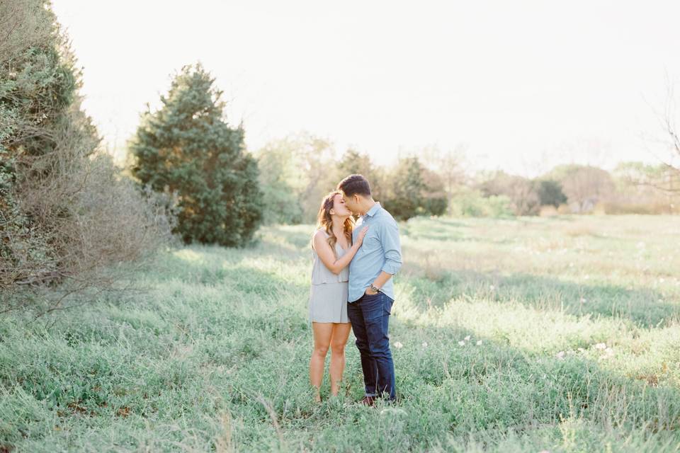 Engagement at Mueller Lake Park