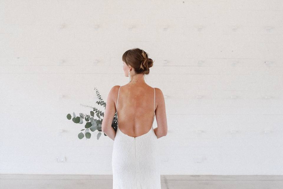 Bridal session in Prospect House