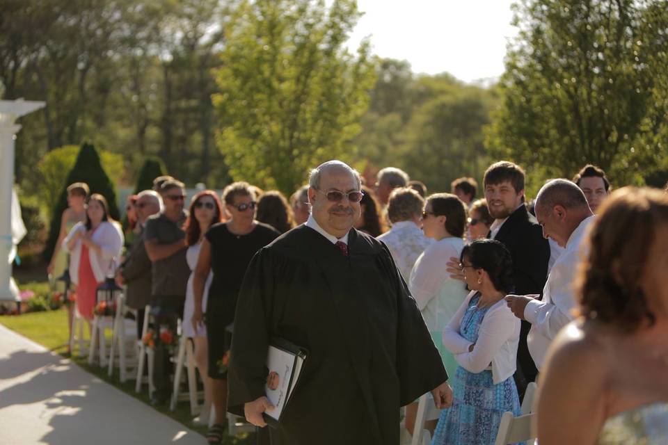 Coming down the Aisle