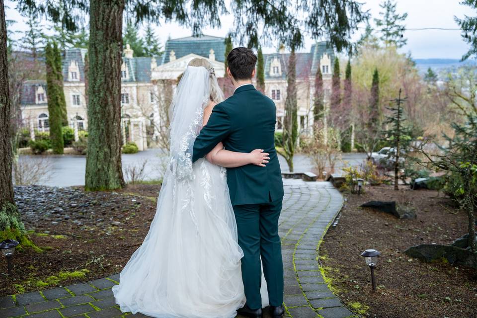 Hillside Ceremony Harpist