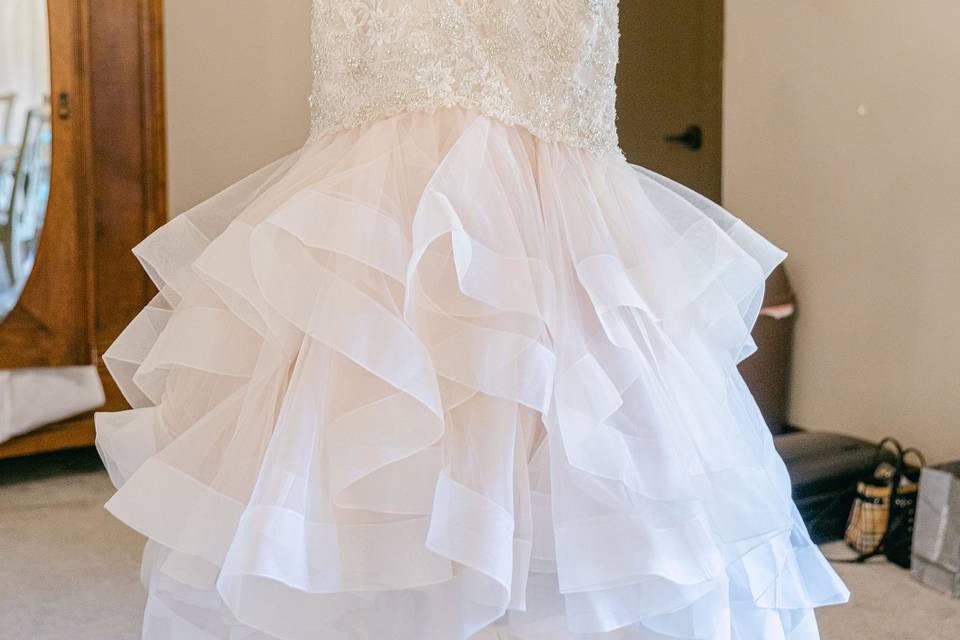 Dress Shot in Bridal Suite