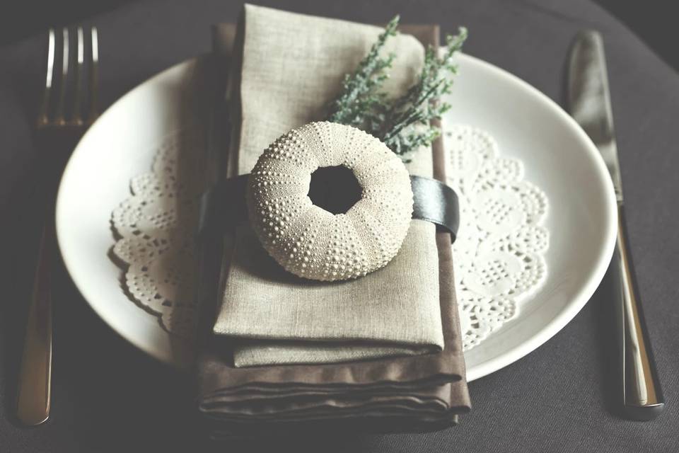 Elaborate napkin ring