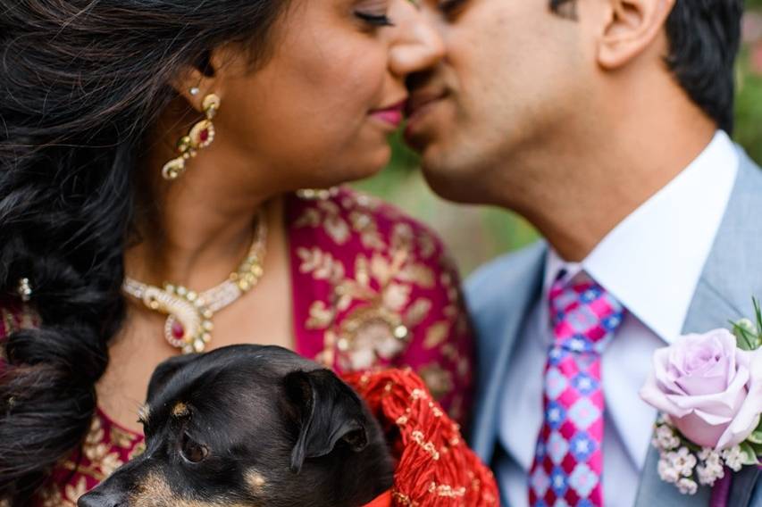 Bridal for this indian wedding