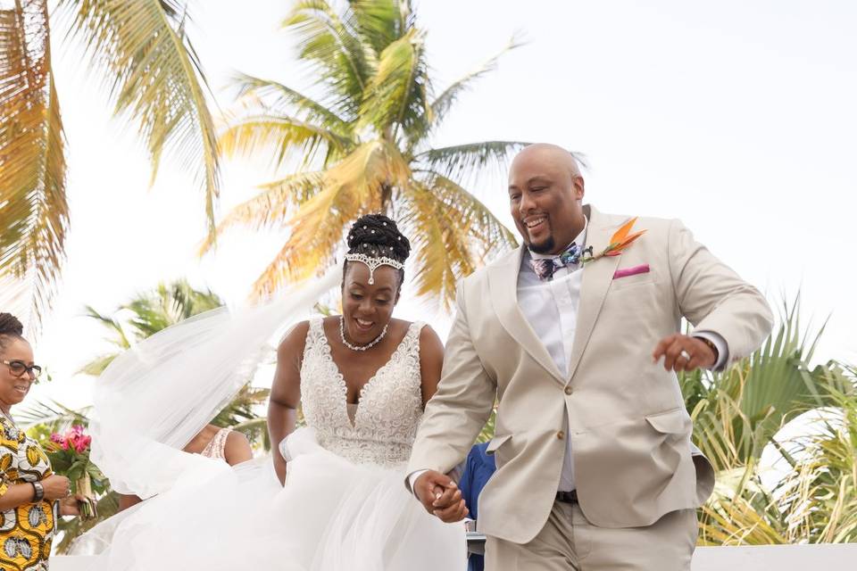 Jumping the broom