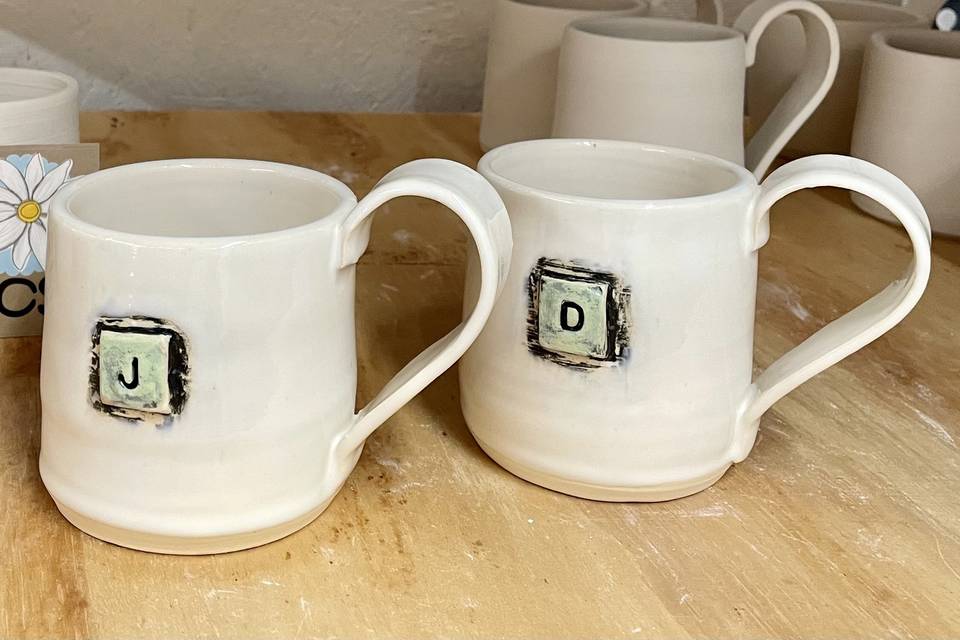 Monogram Mugs